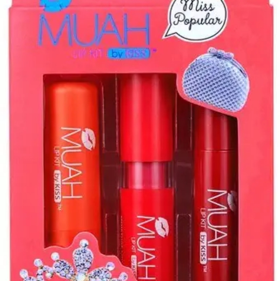 Muah by KISS Miss Popular Lip Kit, 3 pc - Picture 8 of 9